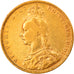 Munten, Groot Bretagne, Victoria, Sovereign, 1892, FR+, Goud, KM:767