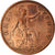 Coin, Great Britain, George V, 1/2 Penny, 1932, VF(20-25), Bronze, KM:837