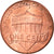 Coin, United States, Lincoln Cent, 2015, Denver, EF(40-45), Copper Plated