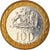 Moneda, Chile, 100 Pesos, 2014, Santiago, EBC, Bimetálico, KM:236