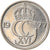 Moneda, Suecia, Carl XVI Gustaf, 25 Öre, 1977, MBC, Cobre - níquel, KM:851