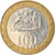 Moeda, Chile, 100 Pesos, 2014, AU(50-53), Bimetálico, KM:236