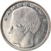 Coin, Belgium, Baudouin I, Franc, 1991, AU(50-53), Nickel Plated Iron, KM:170