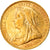 Coin, Great Britain, Victoria, Sovereign, 1893, AU(50-53), Gold, KM:785