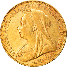 Munten, Groot Bretagne, Victoria, Sovereign, 1900, ZF+, Goud, KM:785