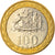 Moneda, Chile, 100 Pesos, 2014, Santiago, MBC, Bimetálico, KM:236