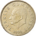 Munten, Turkije, 50000 Lira, 50 Bin Lira, 2000, ZF+, Copper-Nickel-Zinc, KM:1056