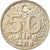 Moneta, Turcja, 50000 Lira, 50 Bin Lira, 2000, AU(50-53), Miedź-Nikiel-Cynk