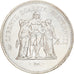 Moeda, França, Hercule, 50 Francs, 1974, Paris, AU(55-58), Prata, KM:941.1