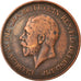 Moneta, Wielka Brytania, George V, 1/2 Penny, 1932, VF(30-35), Bronze, KM:837