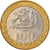 Münze, Chile, 100 Pesos, 2006, Santiago, SS+, Bi-Metallic, KM:236