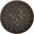 Moneta, Francia, Louis XIII, Double Tournois, 1620/17, Paris, MB+, Rame