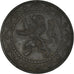 Moneta, Belgia, Albert I, 25 Centimes, 1916, AU(50-53), Cynk, KM:82