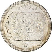 Moneta, Belgia, Régence Prince Charles, 100 Francs, 100 Frank, 1949, EF(40-45)