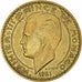 Coin, Monaco, Rainier III, 20 Francs, Vingt, 1951, AU(50-53), Aluminum-Bronze