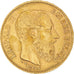 Coin, Belgium, Leopold II, 20 Francs, 20 Frank, 1868, EF(40-45), Gold, KM:32