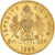 Coin, Austria, Franz Joseph I, 8 Florins-20 Francs, 1880, AU(55-58), Gold