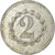 Moneta, Francia, Avers-Revers identiques, Non identifiable, 2 Centimes, BB