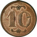 Moneta, Francia, Avers-Revers identiques, Non identifiable, 10 Centimes, BB+