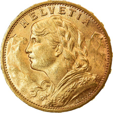 Moneta, Svizzera, 20 Francs, 1930, Bern, SPL, Oro, KM:35.1