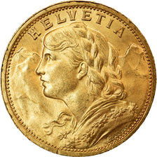 Moneda, Suiza, 20 Francs, 1898, Bern, SC, Oro, KM:35.1