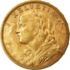 Munten, Zwitserland, 20 Francs, 1903, Bern, PR, Goud, KM:35.1