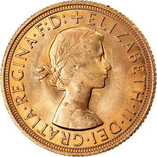 Munten, Groot Bretagne, Elizabeth II, Sovereign, 1967, UNC, Goud, KM:908