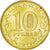 Coin, Russia, 10 Roubles, 2011, MS(63), Brass plated steel, KM:1308