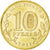 Coin, Russia, 10 Roubles, 2011, MS(63), Brass plated steel, KM:1305