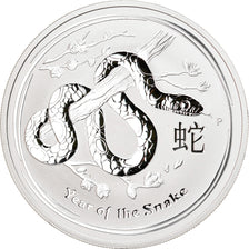 Monnaie, Australie, Année du Serpent, 1 Dollar, 2013, 1 Oz, FDC, Argent