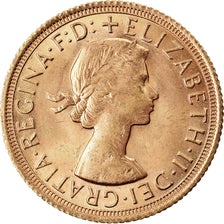 Moneda, Gran Bretaña, Elizabeth II, Sovereign, 1968, SC+, Oro, KM:908