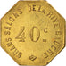 Moneta, Francia, Grands Salons de la Rive Gauche, Paris, 40 Centimes, SPL-