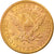 Moneda, Estados Unidos, Coronet Head, $5, Half Eagle, 1881, San Francisco, MBC+