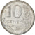 Moneta, Francia, Chambre de Commerce, Nice, 10 Centimes, 1920, BB, Alluminio