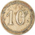 Moneta, Francia, Uncertain Mint, 10 Centimes, Denomination on both sides, BB