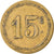 Moneta, Francia, Uncertain Mint, 15 Centimes, Denomination on both sides, BB