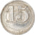 Munten, Frankrijk, Uncertain Mint, 15 Centimes, Denomination on both sides, ZF+