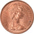 Münze, Großbritannien, Elizabeth II, 1/2 New Penny, 1980, VZ, Bronze, KM:914