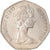 Munten, Groot Bretagne, Elizabeth II, 50 New Pence, 1977, ZF+, Copper-nickel