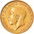 Münze, Großbritannien, George V, 1/2 Sovereign, 1913, SS+, Gold, KM:819