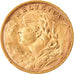 Moneda, Suiza, 20 Francs, 1927, Bern, SC, Oro, KM:35.1