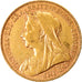 Moeda, Grã-Bretanha, Victoria, Sovereign, 1900, London, EF(40-45), Dourado