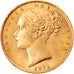 Coin, Great Britain, Victoria, Sovereign, 1871, MS(63), Gold, KM:736.2