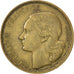 Moneta, Francia, Guiraud, 50 Francs, 1950, MB+, Alluminio-bronzo, KM:918.1