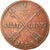 Moneda, Suecia, Carl XIV Johan, 1/4 Skilling, 1825, BC+, Cobre, KM:595