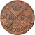 Moneda, Suecia, Adolf Frederick, 2 Ore, S.M., 1766, MBC, Cobre, KM:461