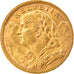 Moneda, Suiza, 20 Francs, 1908, Bern, SC, Oro, KM:35.1