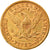 Moeda, Estados Unidos da América, Coronet Head, $5, Half Eagle, 1895