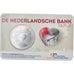 Nederland, 5 Euro, 200th anniversary of The Dutch Bank, 2014, FDC, Silver Plated