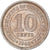 Moeda, MALAIA, 10 Cents, 1948, AU(50-53), Cobre-níquel, KM:8